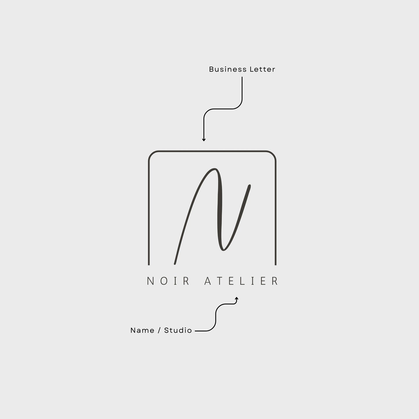 Luxe Noir Muse Brand Kit