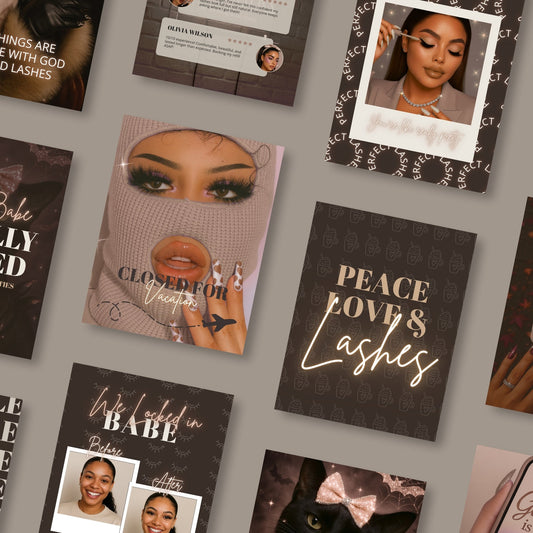 The Spooky Glam Social Bundle