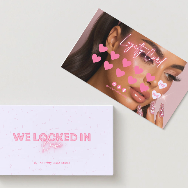 The Pretty Brand Studio – Beauty Biz Glow-Up Bundle (5-in-1 Canva Kit)