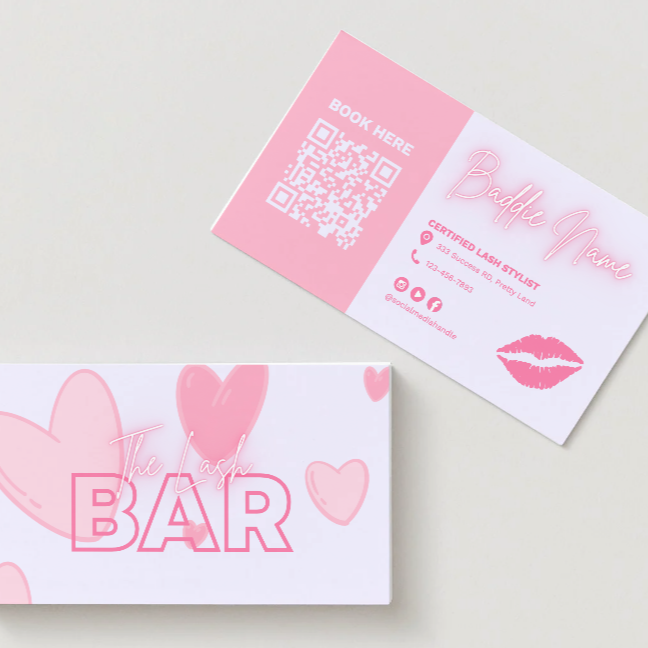 The Pretty Brand Studio – Beauty Biz Glow-Up Bundle (5-in-1 Canva Kit)